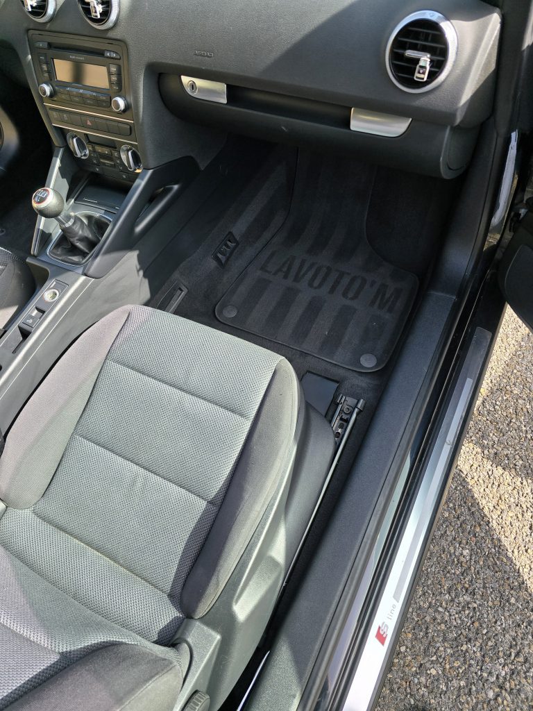 Nettoyage intérieur complet Audi A3 Manosque
